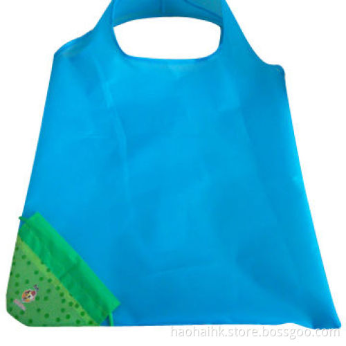 Polyester fruit shopping bag, it can be folded and cleaned, environment-friendly